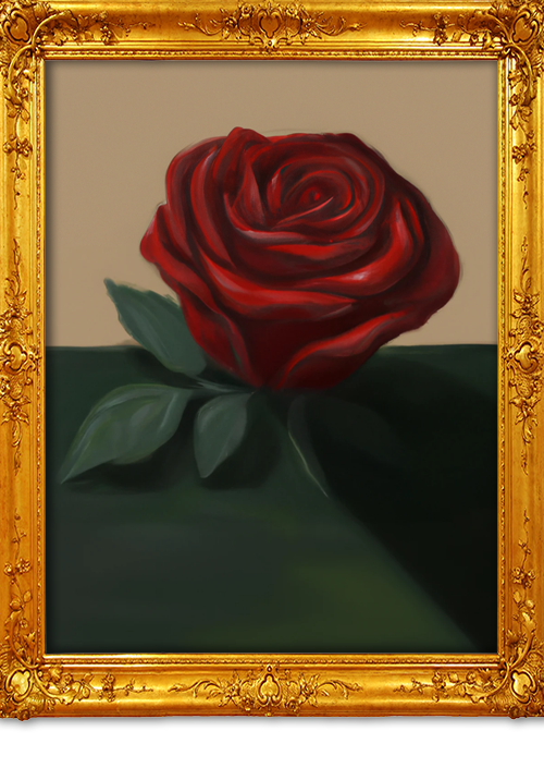 Michelangelo ai red rose 4